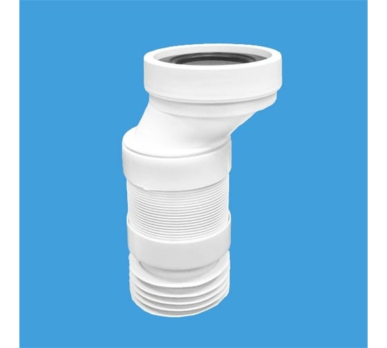 Изображение товара Гофра для унитаза McAlpine с 40 мм смещением, длина от 25.3 до 33.8 см MRWC-F5R