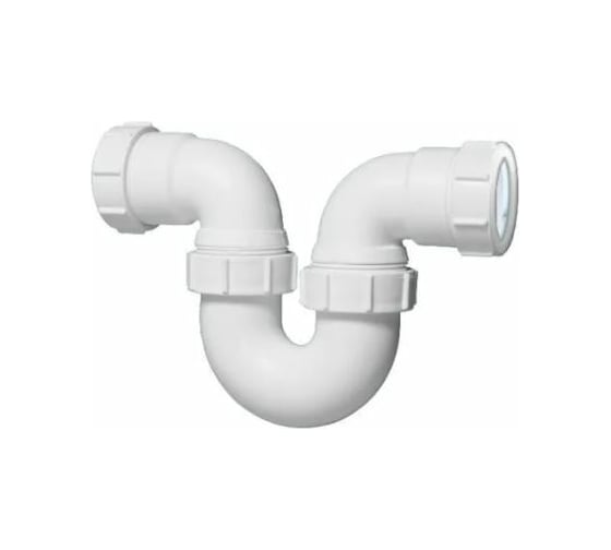 Изображение товара Сифон McAlpine вход/выход гориз. d40-40 трубный, P-образный MRT32-40