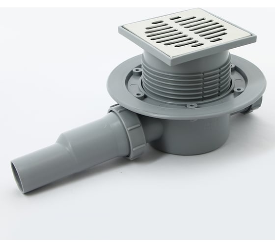 Изображение товара Трап для ванн McAlpine горизонтальный, d50 регулируемый (с сухим затвором) пакет MRFG3-PB