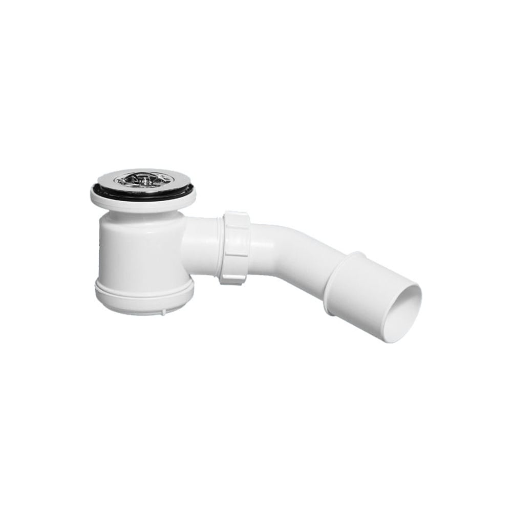 Сифон для поддона McAlpine (выпуск 70мм) 50/60-1 1/2, h=92мм, с трубкой 40/50 MRS2C