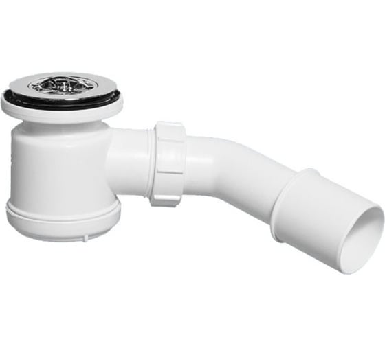 Изображение товара Сифон для поддона McAlpine (выпуск 70мм) 50/60-1 1/2, h=92мм, с трубкой 40/50 MRS2C