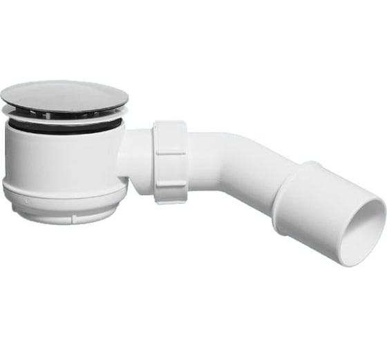 Изображение товара Сифон для поддона McAlpine (выпуск 80 мм) 50/75-1 1/2, h=65 мм, с трубкой 40/50 MRS6C-SL-65