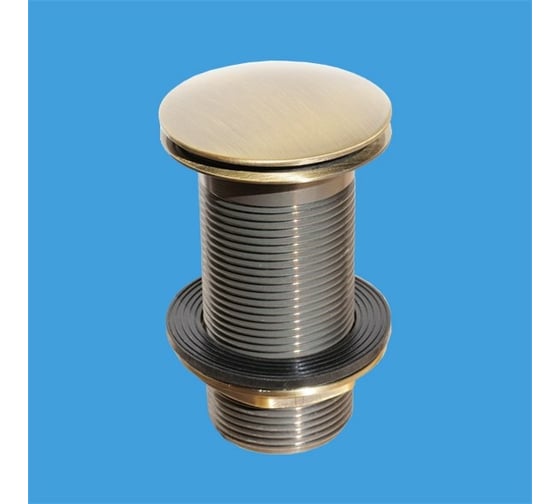 Изображение товара Донный клапан McAlpine кнопка, цвет бронза CWU60-AB