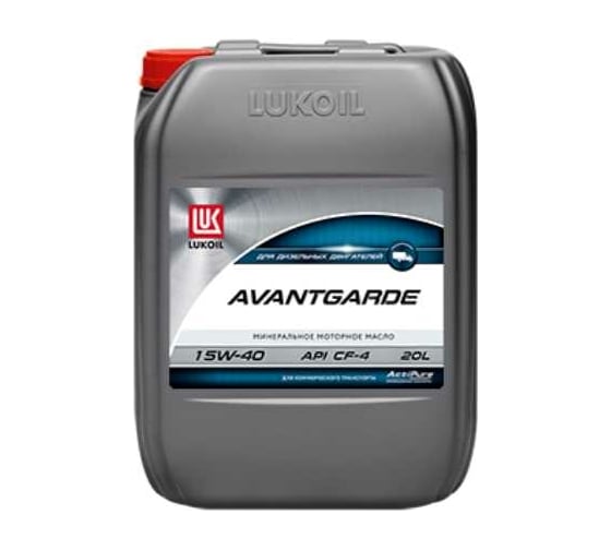 Изображение товара Моторное масло Лукойл АВАНГАРД SAE 15W-40, API CF-4/SG, 20 л 19496
