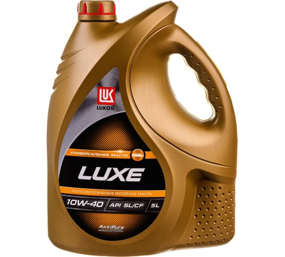 Изображение товара Моторное масло Лукойл Люкс SAE 10W-40, API SL/CF 5 л 19299