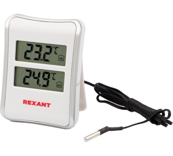 Изображение товара Метеостанция с выносным датчиком REXANT S521C 70-0516