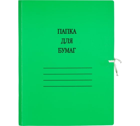 Изображение товара Папка Attache Дело с завязками 300 г/кв м мелованный 4 цвета, 20 шт в упаковке 1413441