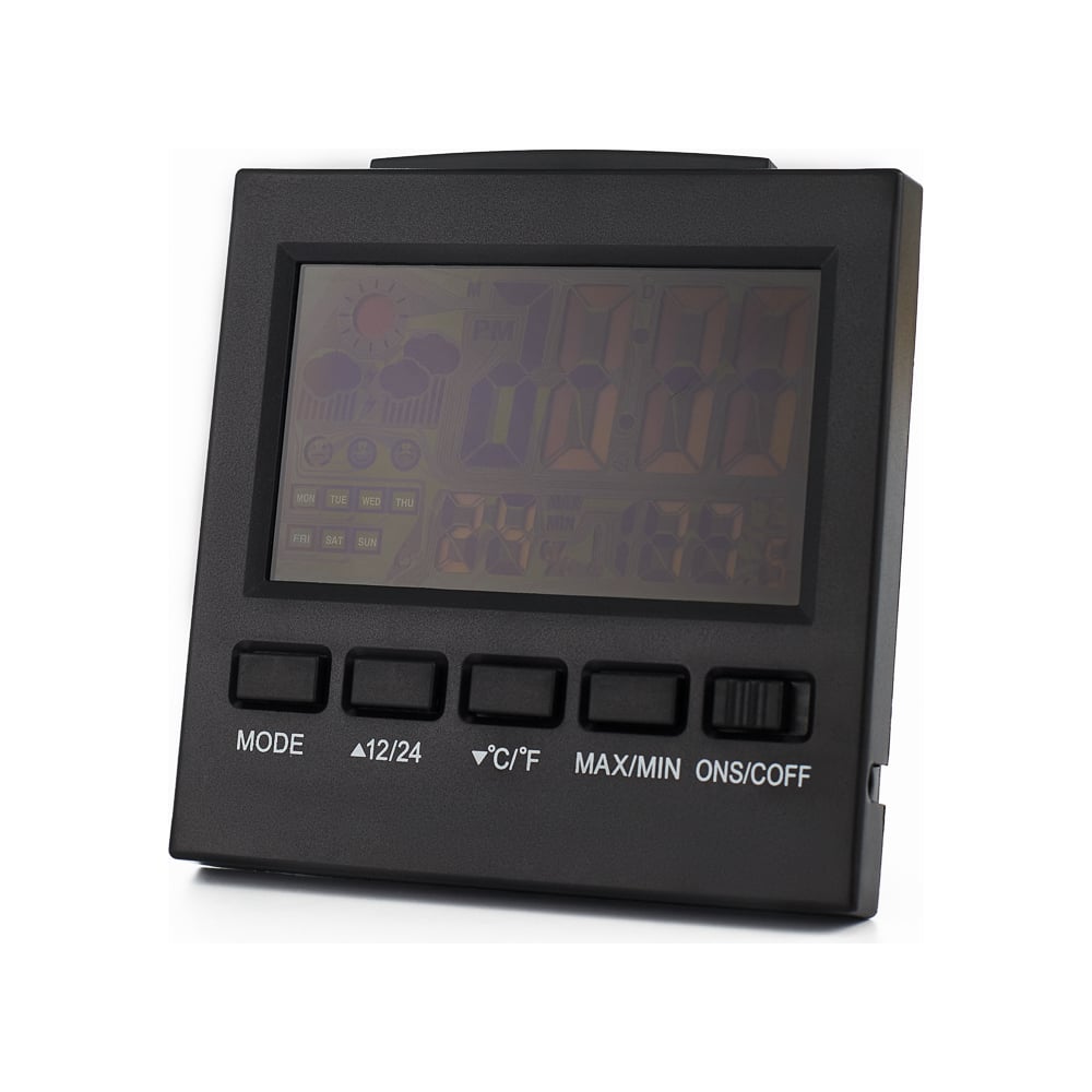 Изображение товара Комнатная метеостанция REXANT 70-0510 с подсветкой для контроля температуры влажности