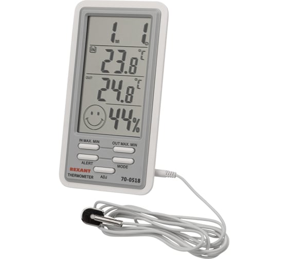 Изображение товара Метеостанция с выносным датчиком REXANT 70-0518