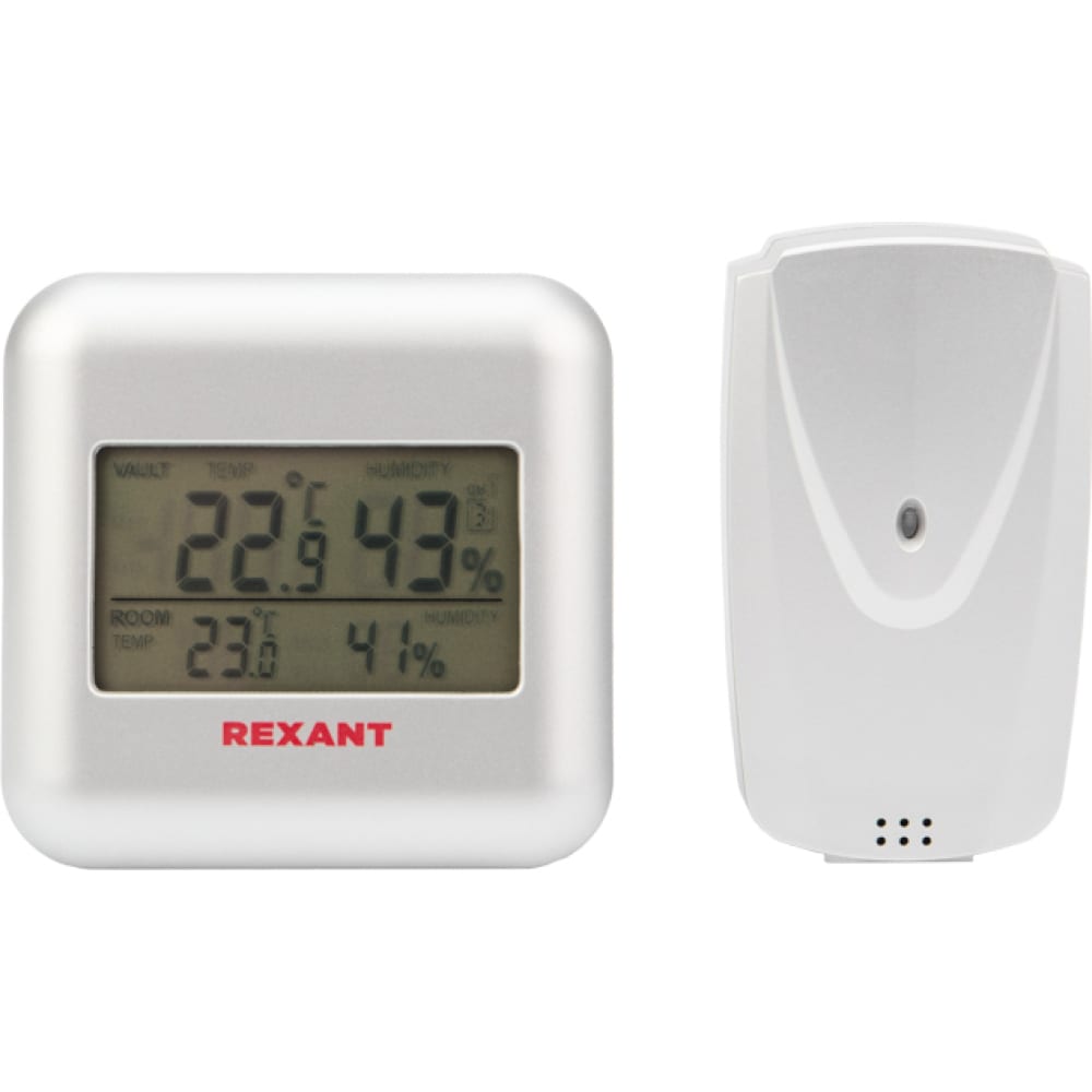 Метеостанция REXANT прибор измерения температуры объекта датчика температуры термометра хрс т1803 цифров ультракрасный бесконтактный