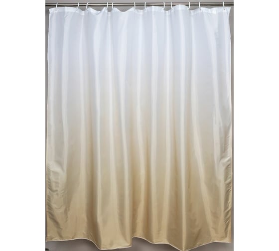 Изображение товара Штора для ванны Bath Plus ROSY DOWN 180x180 beige 2151/3