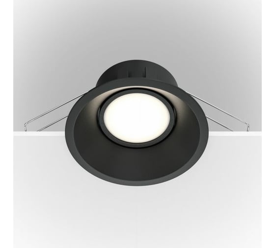 Изображение товара Встраиваемый светильник MAYTONI Dot GU10 50W DL028-2-01B
