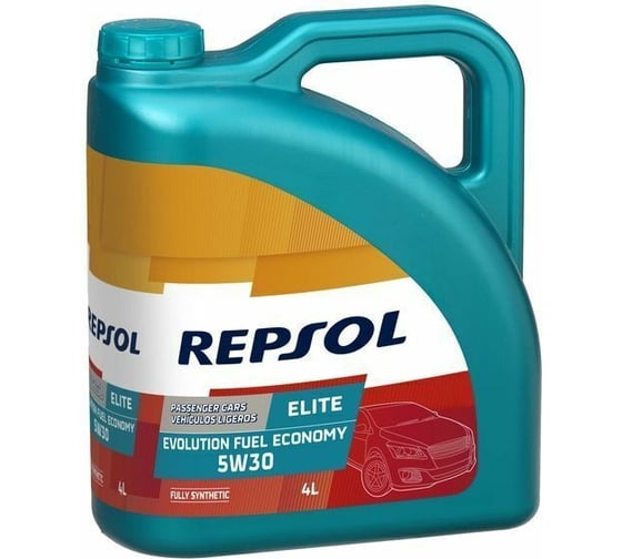 Изображение товара Синтетическое моторное масло REPSOL ELITE EVOLUTION FUEL ECONOMY 5W30 C2/PSA 4л 6048/R 6048R