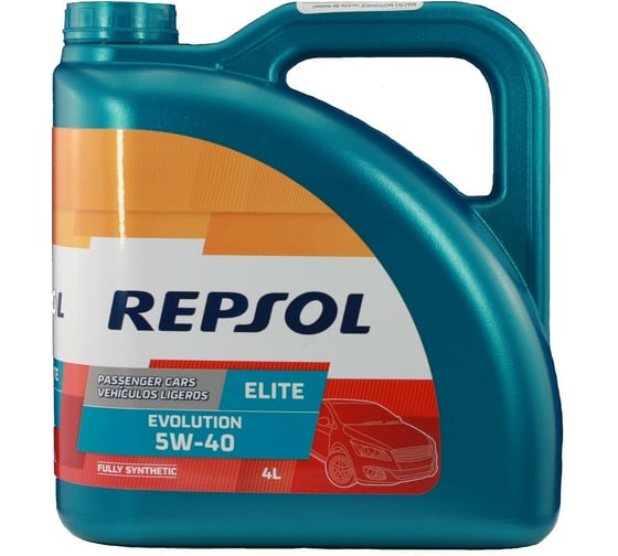 Изображение товара Синтетическое моторное масло REPSOL ELITE EVOLUTION 5W40 A3/B4/C3 4л 6052/R 6052R