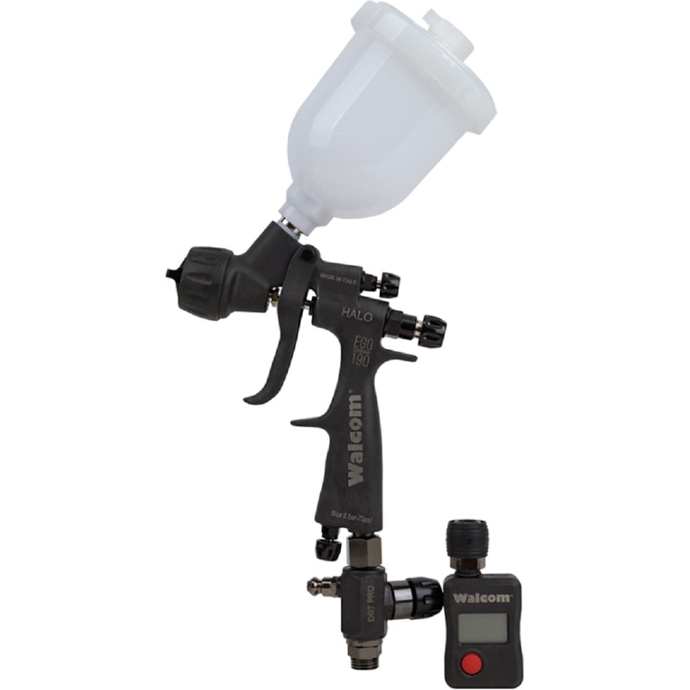 Изображение товара Миникраскопульт WALCOM EGO CARBONIO NTE 1.2 профессиональный пневмораспылитель