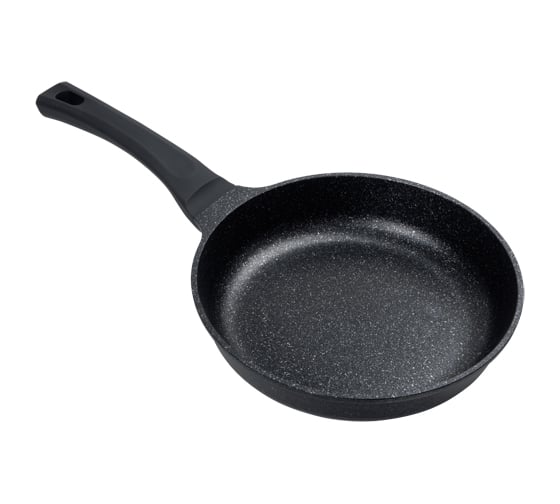 Изображение товара Сковорода Горница Induction 280/57 мм, серебро, пластиковая ручка, с крышкой, п/у СП3364