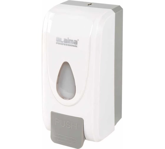 Изображение товара Дозатор для жидкого мыла-пены LAIMA PROFESSIONAL ECONOMY наливной, 1 л, ABS-пластик, белый 607322