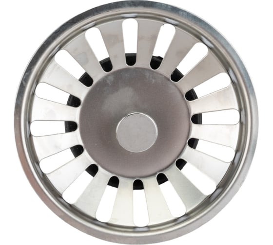 Изображение товара Выпуск-пробка для сифона AV Engineering 3 1/2 решетка, нержавеющая сталь AVE129702