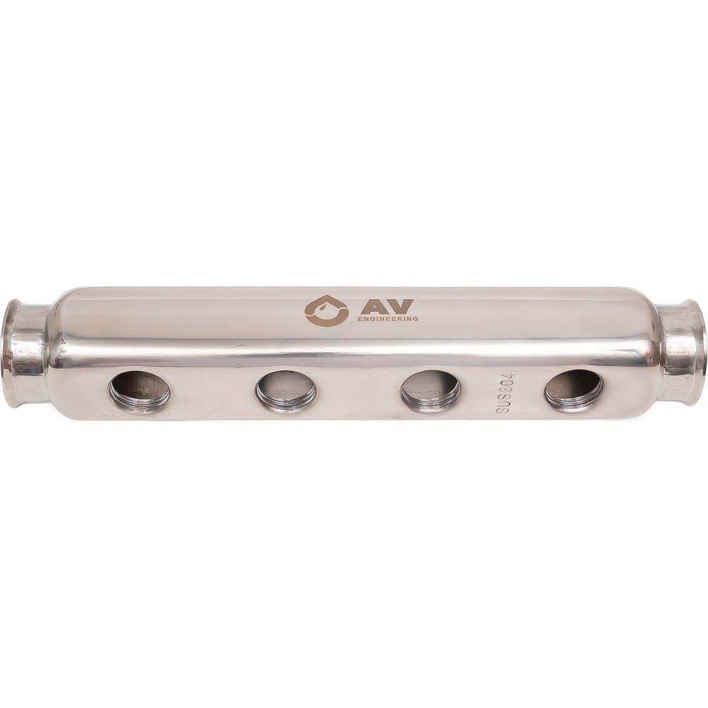Изображение товара Коллектор AV Engineering 1/2x4 выхода, двухсторонний AVE155019