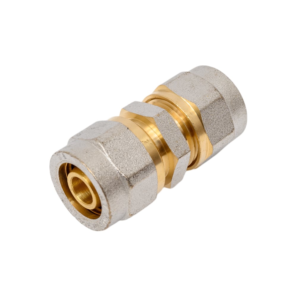 Изображение товара Латунная муфта Engineering 16 2,0 AV AVE309005 для соединения труб 16 мм