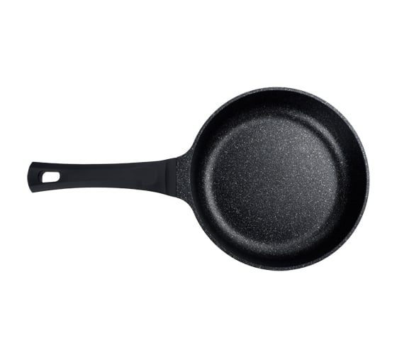 Изображение товара Сковорода Горница Induction 280/57 мм, серебро, пластиковая ручка, без крышки СП3363