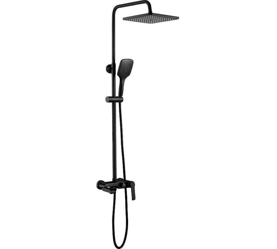 Изображение товара Душевая система ESKO Singapore black со смесителем ST300BL