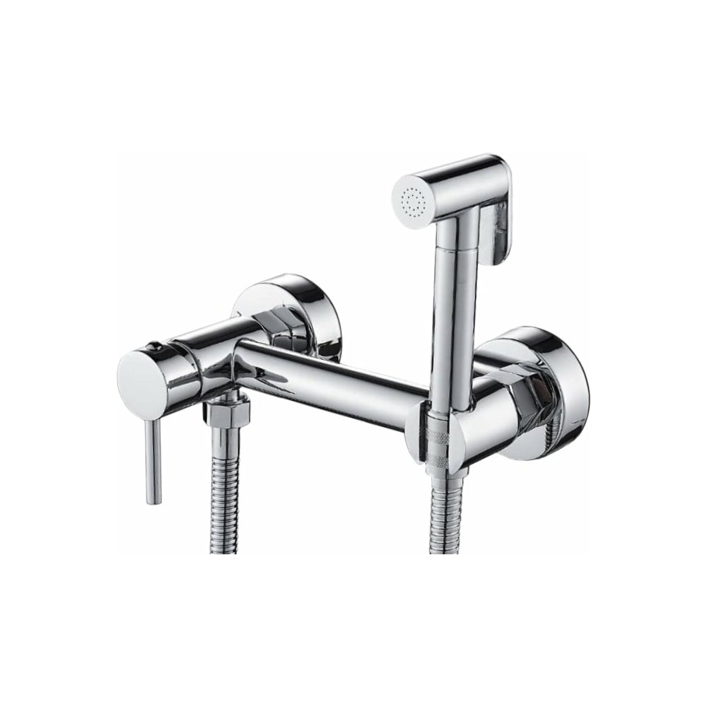 Изображение товара Смеситель скрытого монтажа с гигиеническим душем ESKO SMH02 хром современный стиль