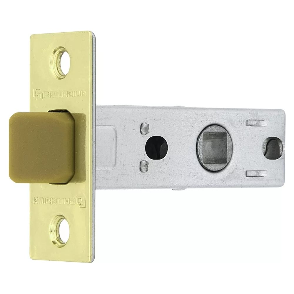 Изображение товара Межкомнатная защелка Palladium 400 PB 00011807 золотая сталь гальваника монтаж
