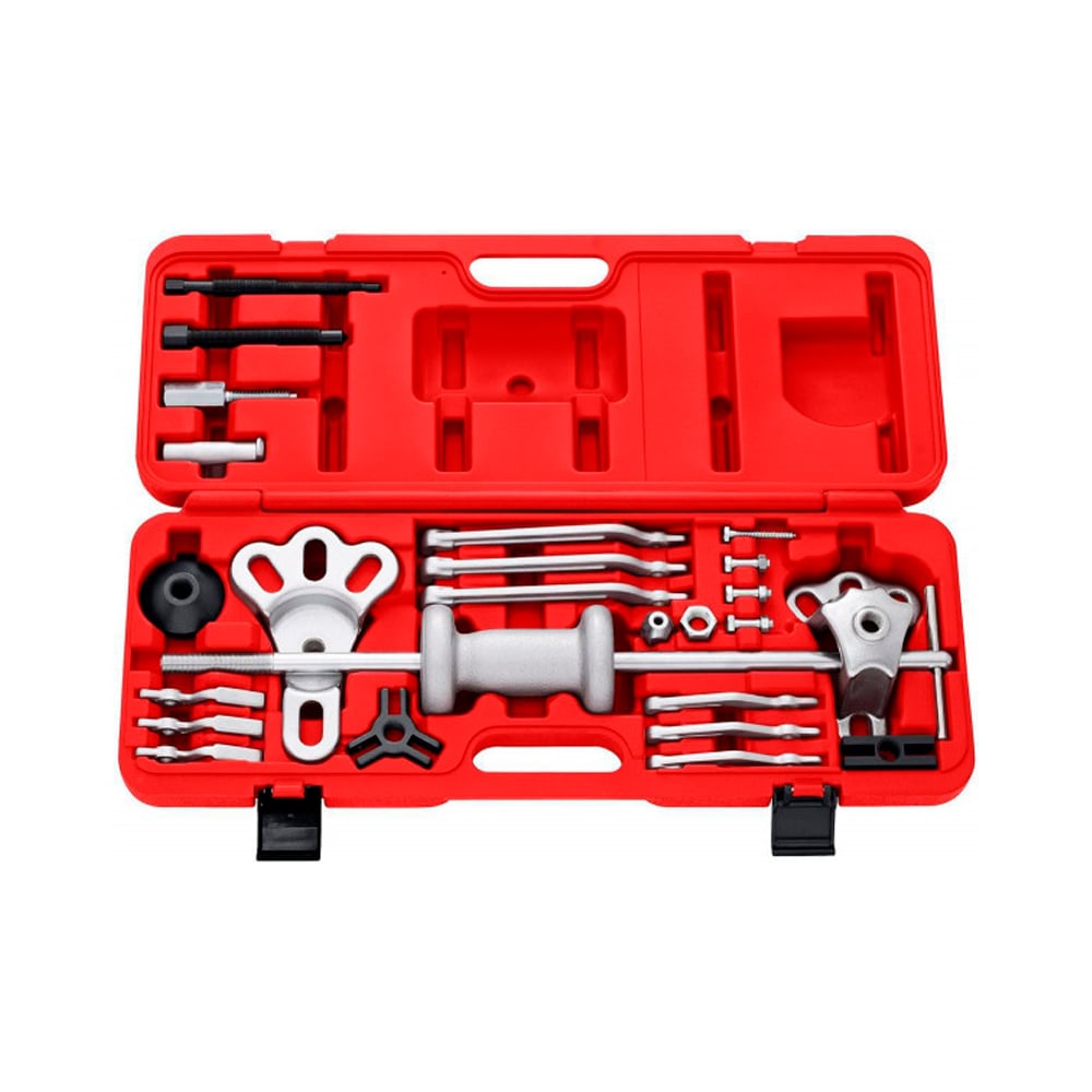 Изображение товара Профессиональный набор съемников AV Steel 26 предметов с обратным молотком