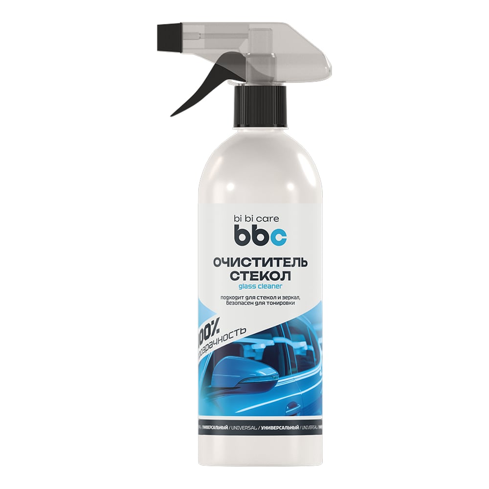 Изображение товара Очиститель стекол BiBiCare 500 мл для дома и автомобиля