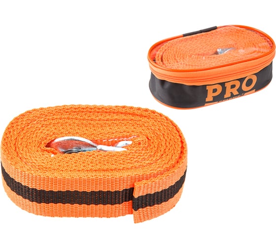 Изображение товара Трос буксировочный с крюками 7 т 5 м STARTUL PRO-9041