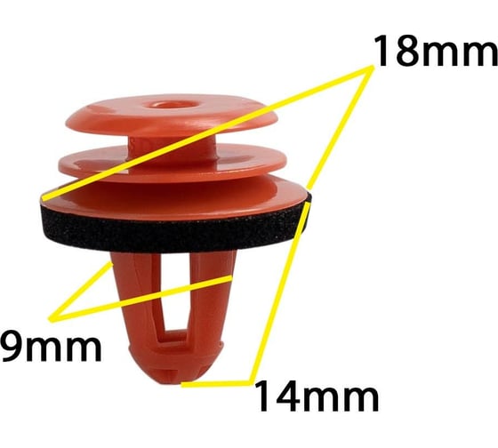 Изображение товара Автокрепеж для BMW/Mini Cooper 10 шт 7146962771 КрепАвто 1759
