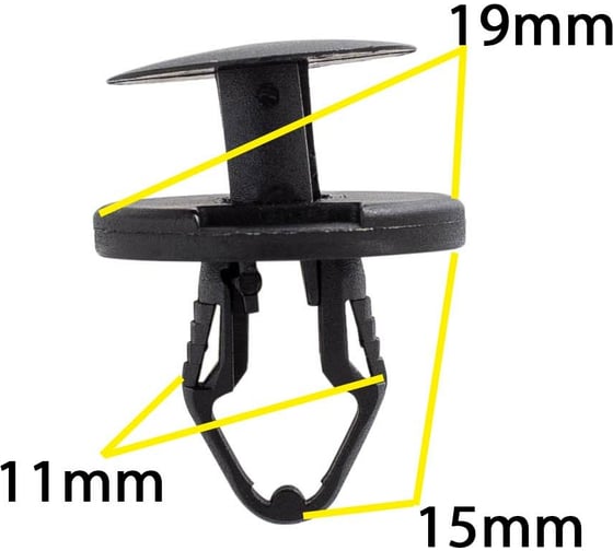 Изображение товара Автокрепеж для Chevrolet/Chrysler/Daewoo/Ford/GM/Opel 10 шт 11609417 КрепАвто 0320