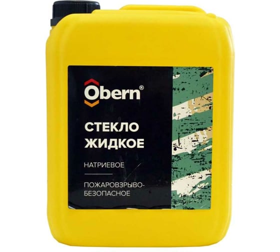 Изображение товара Жидкое стекло Obern 1,5 кг 20455