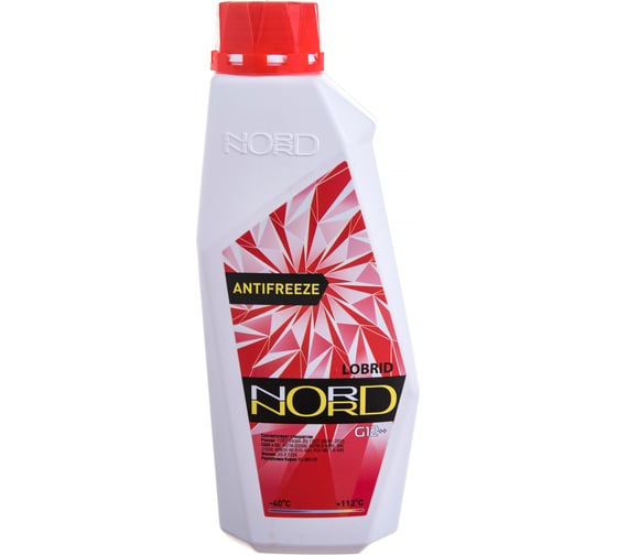 Изображение товара Антифриз NORD красный, 1 кг NR20225