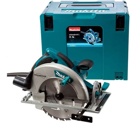 Изображение товара Дисковая пила Makita 1800Вт + диск D-29050/210x30x2x24T, кейс Makpac 5008MGJX2