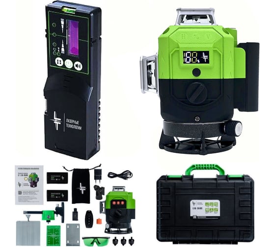 Изображение товара Профессиональный лазерный уровень L16-360S с отражателем лазерного луча LT L16-360S/ОТР