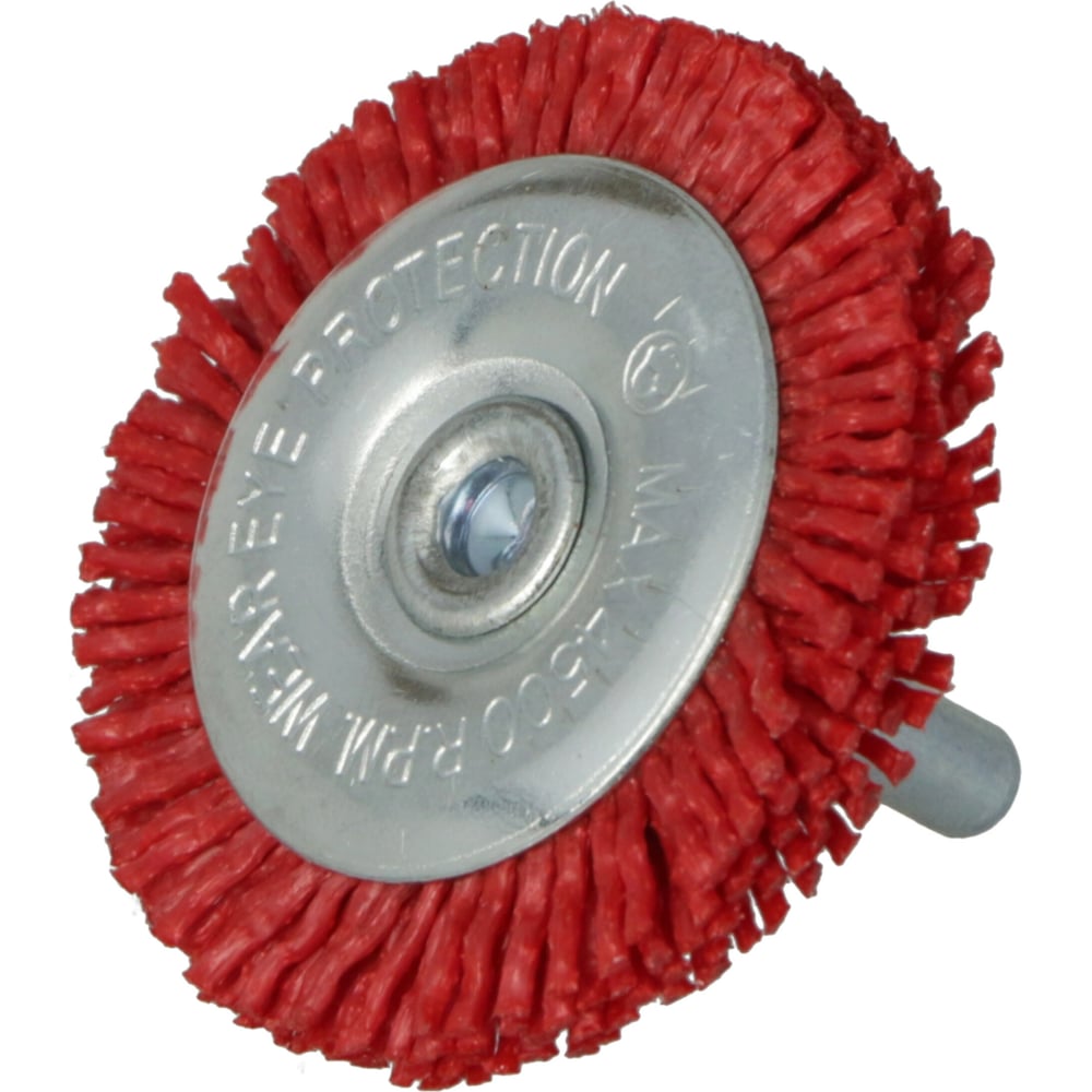 Изображение товара Щетка нейлоновая 75 мм, с хвостовиком FASTER TOOLS 3834