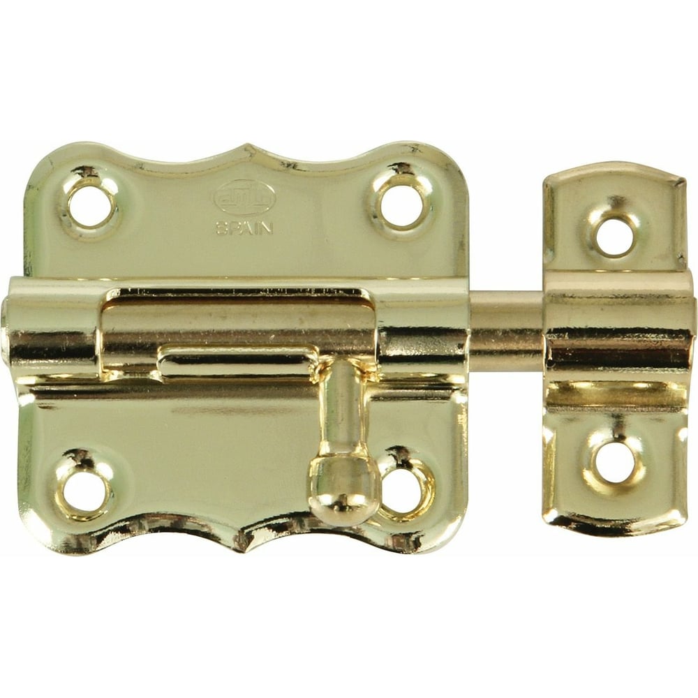 Изображение товара Задвижка Amig покрытие латунь с лаком 384-50 для деревянных окон и дверей