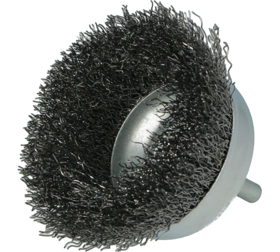 Изображение товара Щетка чашечная 60х20 мм, с хвостовиком, сталь FASTER TOOLS 3501