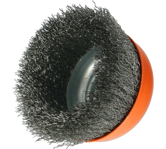Изображение товара Щетка чашечная 100х25 мм, M14, стальная FASTER TOOLS 3509