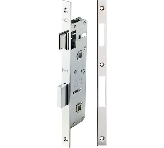 Изображение товара Врезной межкомнатный замок для аллюминиевых дверей KALE KILIT 269, WC, 90BS35, 23CP, SP, STB 26935000001