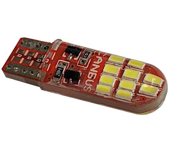 Изображение товара Светодиод Nord-Yada 12V T10 W5W 20x3014SMD c обманкой белый, 2 шт 908826