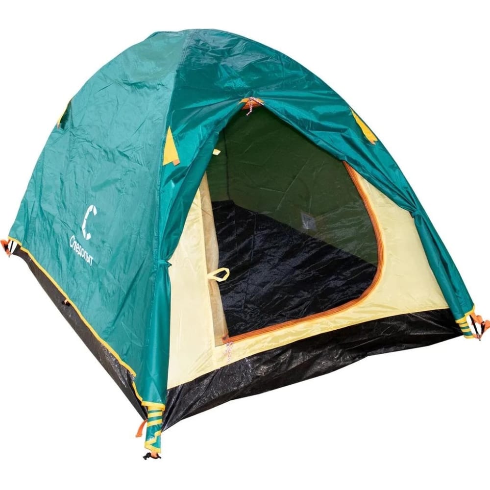 фото Двухместная летняя двухслойная палатка следопыт