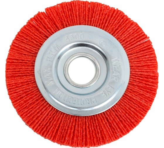 Изображение товара Корщетка-колесо нейлоновая Профи 125х22.2 мм FIT 38793