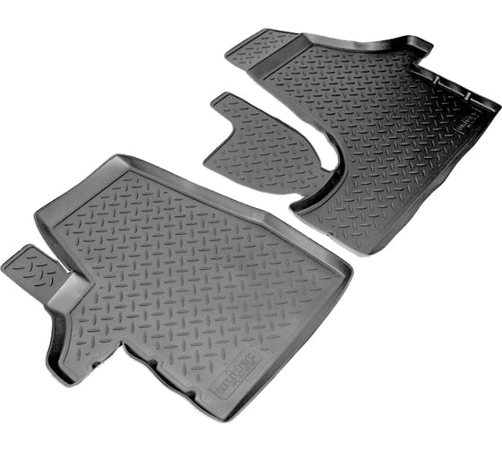 Изображение товара Салонные коврики UNIDEC для Volkswagen T5 2003 пер, 2 мест Volkswagen T6 Caravelle 2015 пер, 2 мест NPL-Po-95-85