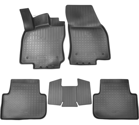 Изображение товара Салонные коврики UNIDEC для Volkswagen Tiguan II 3D 2016 NPA11-C95-653