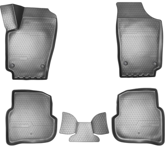 Изображение товара Салонные коврики UNIDEC для Volkswagen Polo SD 3D 2010 NPA11-C95-421