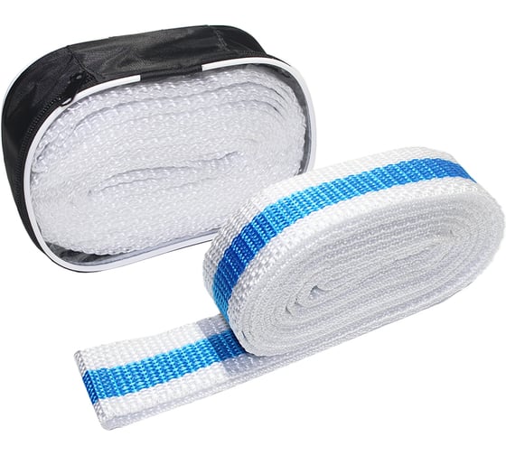 Изображение товара Буксировочный трос ООО ТПК Сигма 7 тонн, с 2-мя петлями, чехол Т106