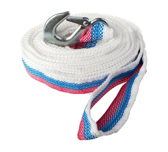 Изображение товара Буксировочный трос ООО ТПК Сигма 6 тонн, крюк-петля, пакет Т95